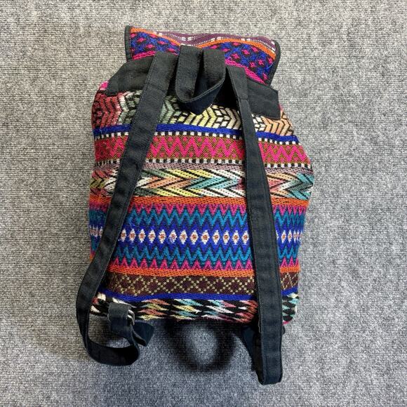 Topshop Boho Tribal Woven Backpack ? main image 9